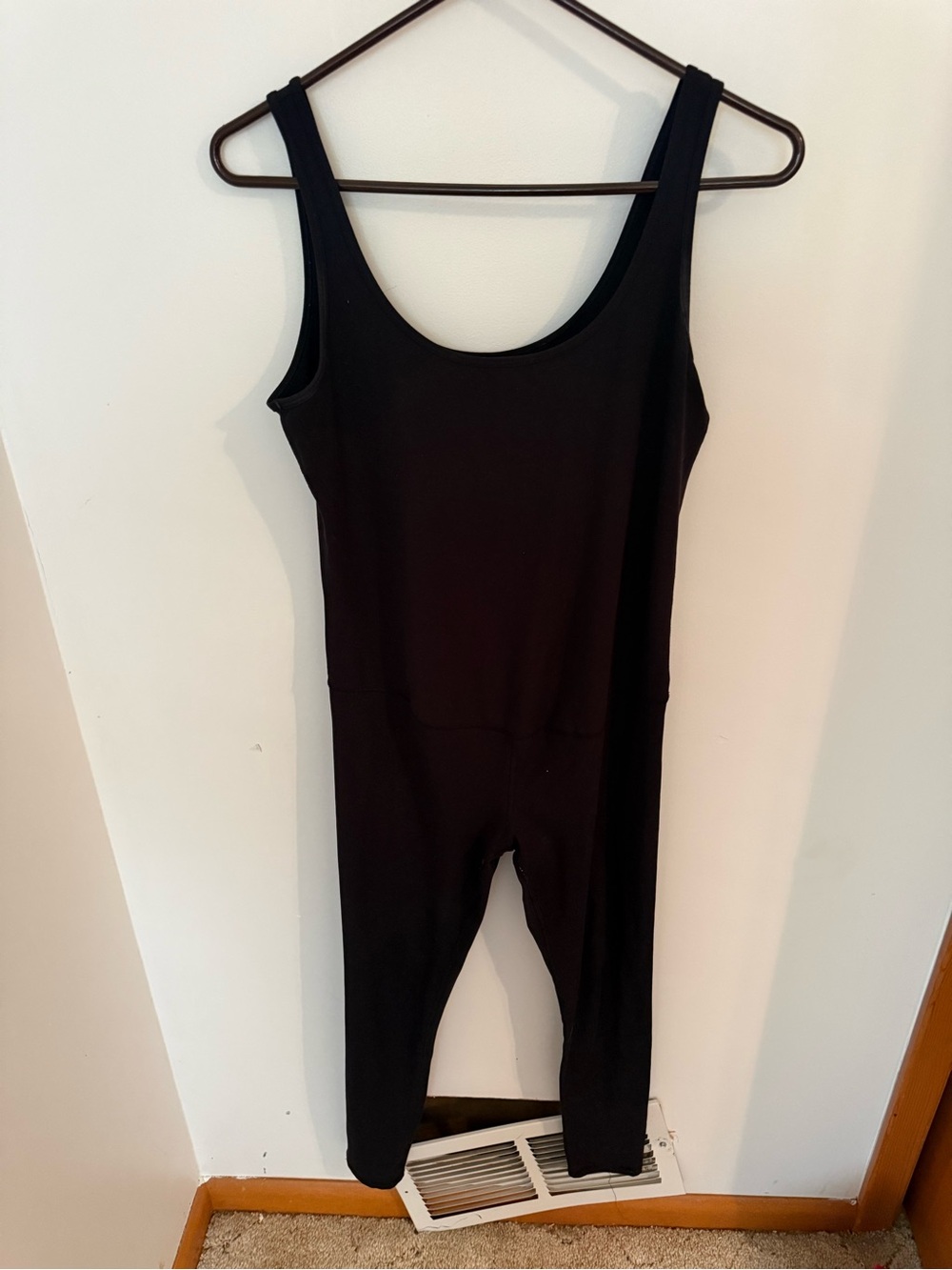 Isabel Maternity by Ingrid & Isabel Black Sleeveless Maternity Jumpsuit